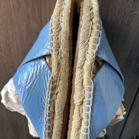 Tory Burch Bima Patent Espadrille Slide sandals - Picture 7 of 11